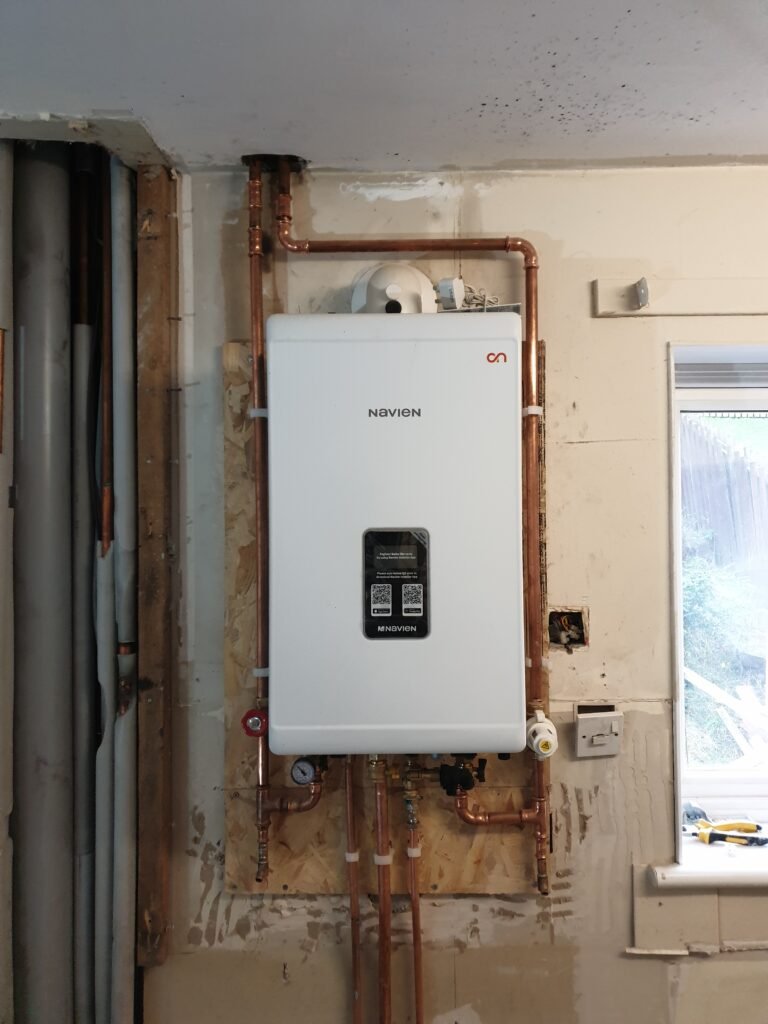 System boiler to combi conversion